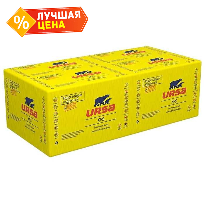 Утеплитель Ursa XPS N-V 80х600х1180