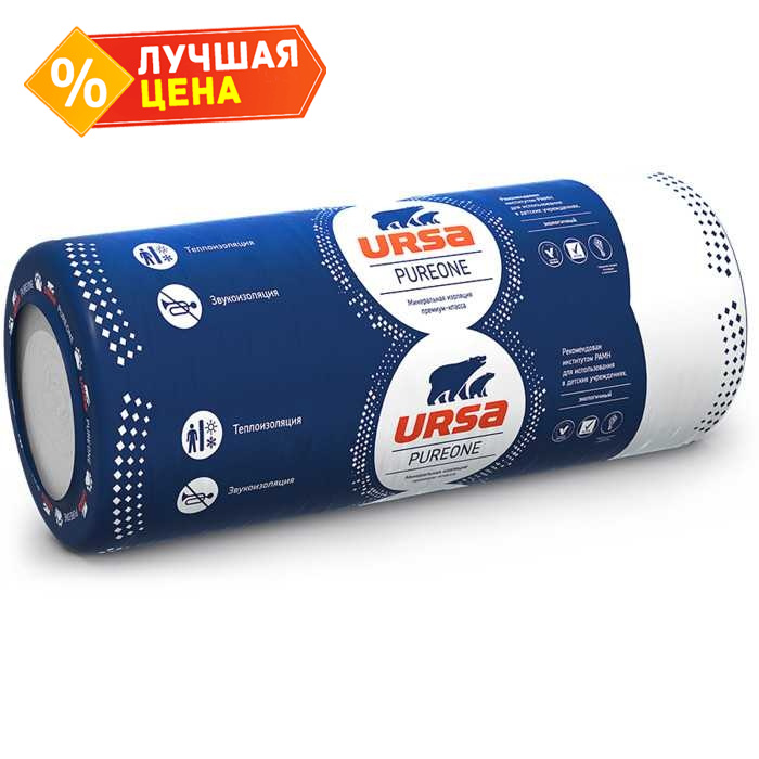 Утеплитель Ursa Pureone 37 RN 100х1200х10000