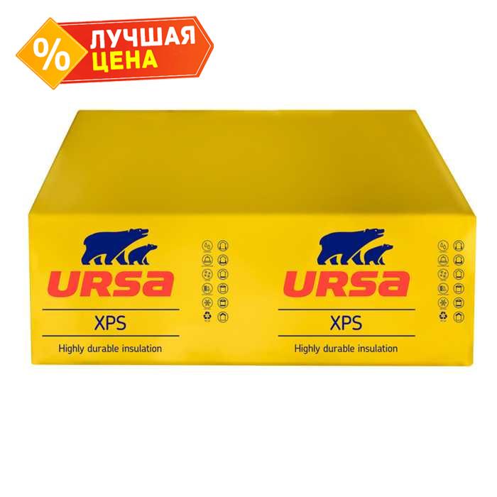 Утеплитель Ursa XPS N-III  60х600х1180