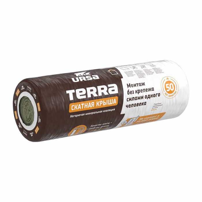 Утеплитель  Ursa Terra скатная крыша 150х1200х3900