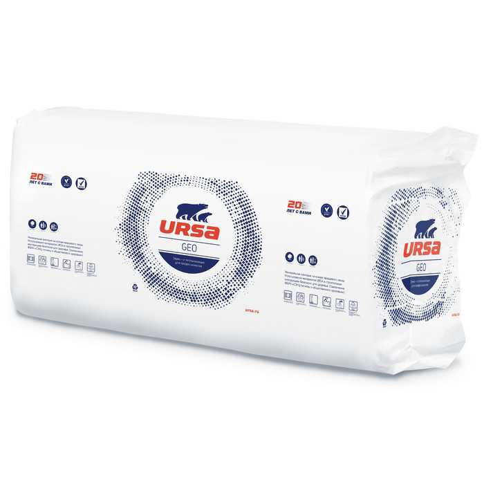 Утеплитель Ursa Geo П-20 80х600х1250